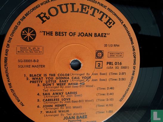 The best of Joan Baez - Afbeelding 3