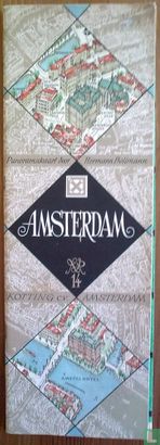 Amsterdam Panoramakaart door Hermann Bollmann - Bild 1