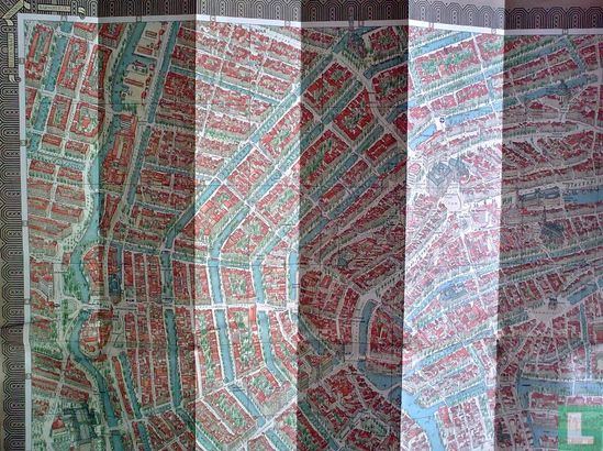 Amsterdam Panoramakaart door Hermann Bollmann - Image 3