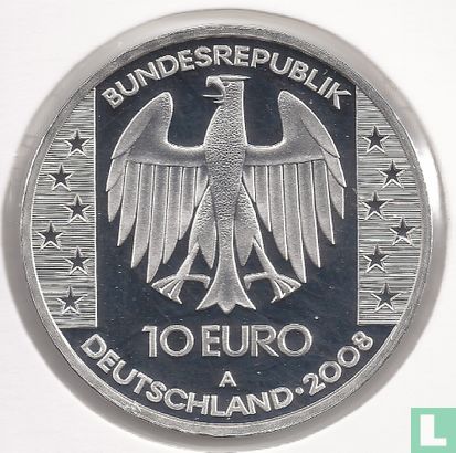 Germany 10 euro 2008 (PROOF) "Nebra Sky Disc" - Image 1