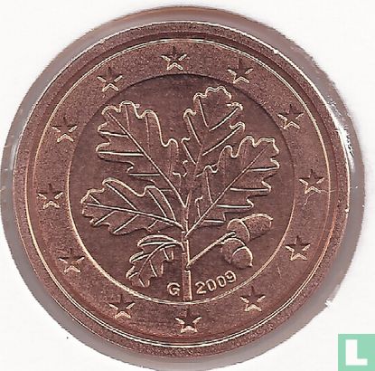 Allemagne 2 cent 2009 (G) - Image 1
