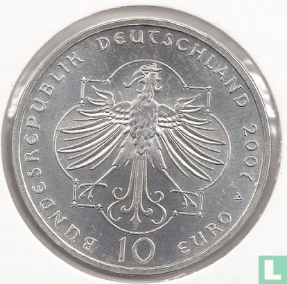 Allemagne 10 euro 2007 "800th anniversary of the birth of St. Elizabeth of Thuringia" - Image 1