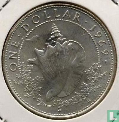 Bahama's 1 dollar 1969 - Afbeelding 1