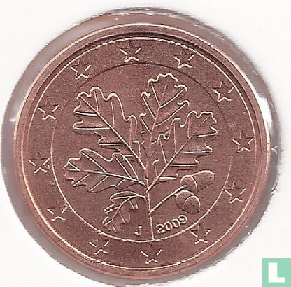 Allemagne 1 cent 2009 (J) - Image 1