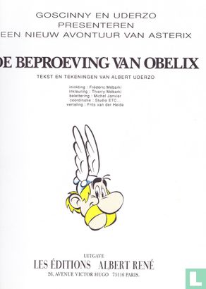 De beproeving van Obelix - Afbeelding 3