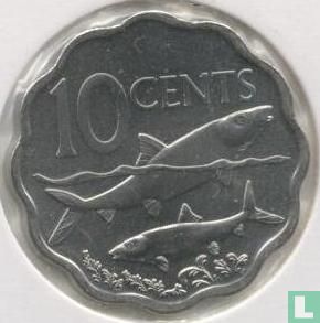 Bahamas 10 cents 2007 - Image 2