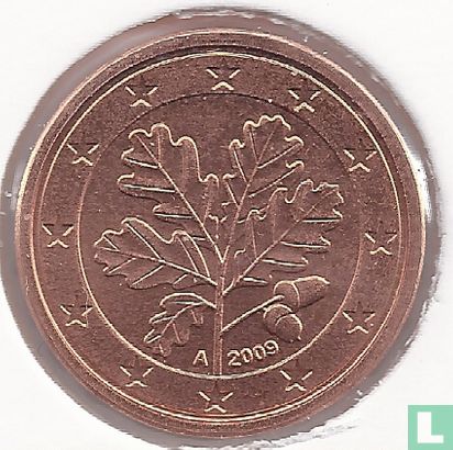 Duitsland 1 cent 2009 (A) - Afbeelding 1