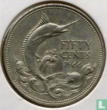 Bahamas 50 cents 1966 - Image 1