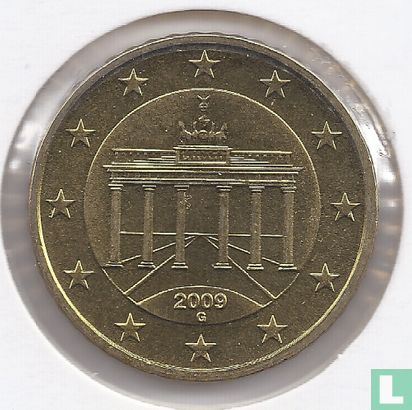 Allemagne 50 cent 2009 (G) - Image 1