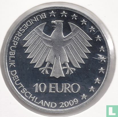 Germany 10 euro 2009 (PROOF - F) "Athletics World Championships in Berlin" - Image 1