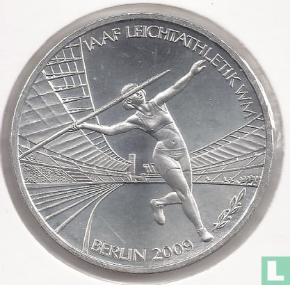 Germany 10 euro 2009 (A) "Athletics World Championships in Berlin" - Image 2
