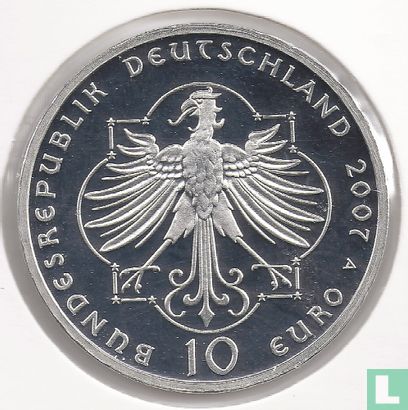 Duitsland 10 euro 2007 (PROOF) "800th anniversary of the birth of St. Elizabeth of Thuringia" - Afbeelding 1