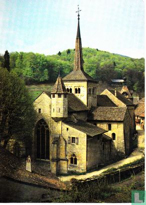 Romainmotier, church