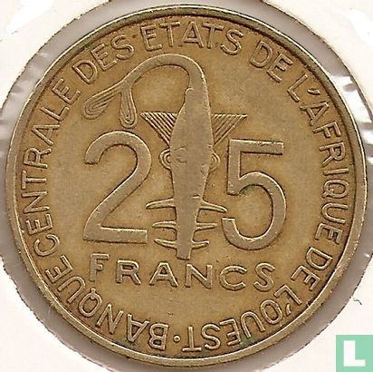 États d'Afrique de l'Ouest 25 francs 2008 "FAO" - Image 2