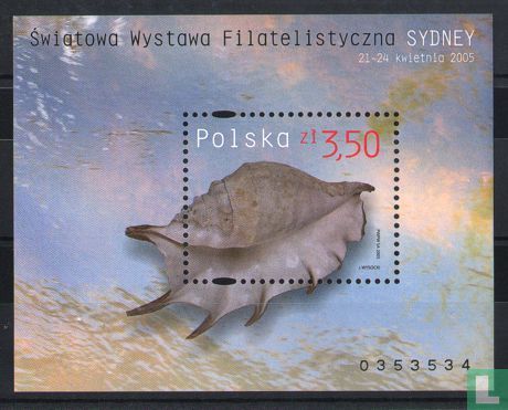 Internationale postzegeltentoonstelling Sydney 2005