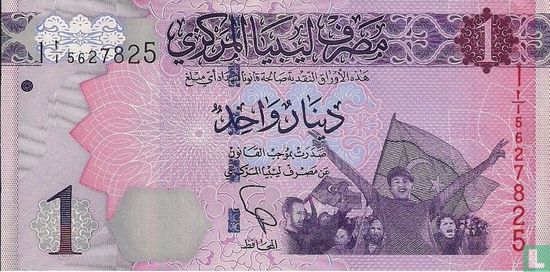 Libye 1 dinar  - Image 1