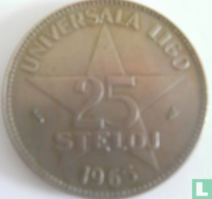 Esperanto 25 steloj 1965 - Image 1