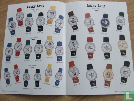 Lucky Luke – folder TAD horloges - Afbeelding 3