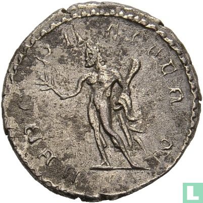 Empire gaulois, AR Antoninianus, 260-269 après JC, Postumus (HERC PACIFERO) - Image 1