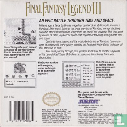 Final Fantasy Legend III - Afbeelding 2