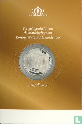 Netherlands 10 euro 2013 (PROOF - folder) "Crowning of king Willem Alexander" - Image 2