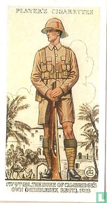 1st/9th BN., The Duke Of Cambridge's Own ( Middlesex Regiment ), 1918.