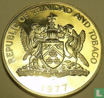 Trinidad and Tobago 50 cents 1977 (PROOF) - Image 1