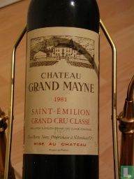 Chateau Grand-Mayne 1981, Grand Cru Classe