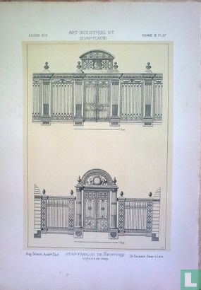 l'Art architecture décoratif, industriel et somptuaire de l' époque Louis XVI  - Bild 3