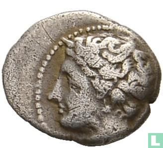 Gallia, Massalia, AR Obool c. 350-300 v.Chr. - Afbeelding 1