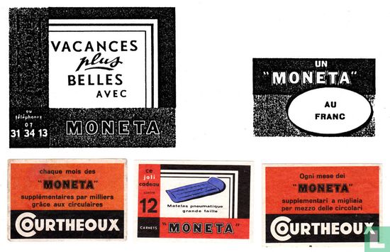 chaque mois des "Moneta" - Courtheoux - Afbeelding 2