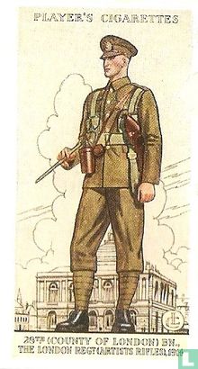 28th ( Country Of London ) BN., The London Regiment ( Artists Rifles ), 1914.