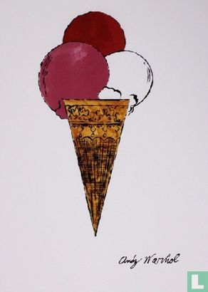 Ice Cream Dessert – Red-Pink-White - Image 1