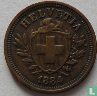 Schweiz 1 Rappen 1884 - Bild 1