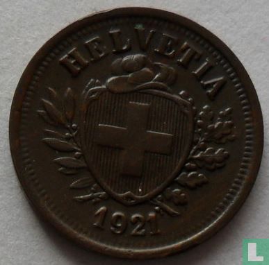 Switzerland 1 rappen 1921 - Image 1