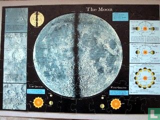 Moon map puzzle - Afbeelding 2