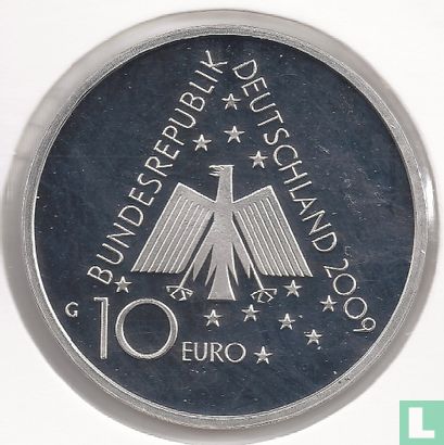 Duitsland 10 euro 2009 (PROOF) "100th Anniversary of the german youth hostels" - Afbeelding 1