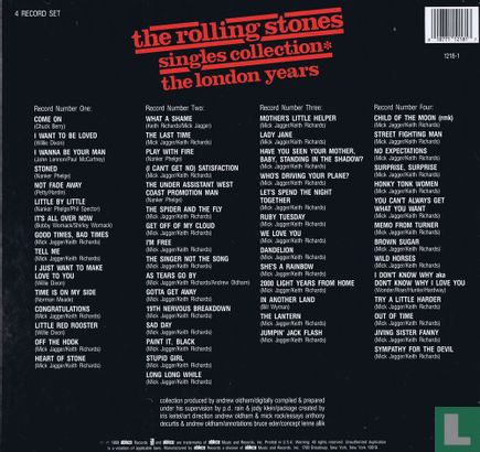 Singles Collection: The London Years - Afbeelding 2