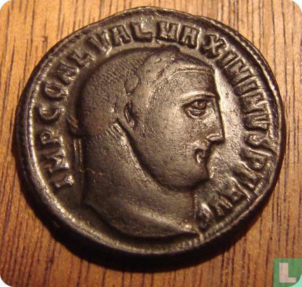 Romeinse Rijk, AE Follis, 308-313 AD, Maximinus II, Antakya (Antiochie), 310-311 AD - Afbeelding 1