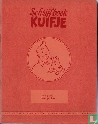Schrijfboek Kuifje - Image 1