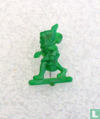 Dwarf with spade and lantern [green] - Image 1