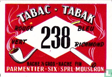 Tabac  tabak 238 Parmentier-Six - Bild 1