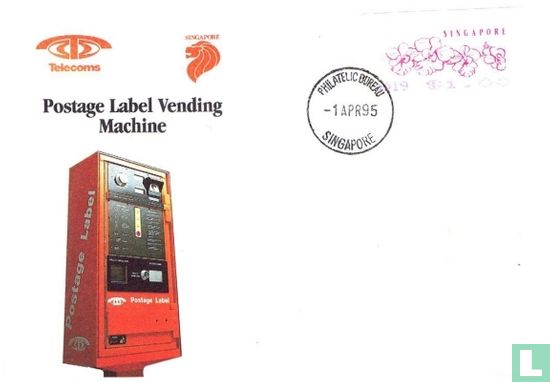 Postage Label distributeur automatique