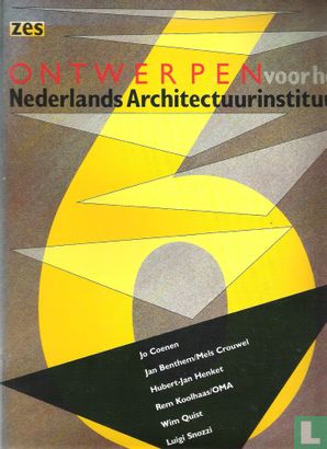 Zes ontwerpen voor het Nederlands Architectuurinstituut - Bild 1