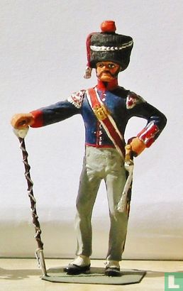 Tamboer Majoor Lichte Infanterie 1815 - Afbeelding 1