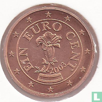 Österreich 1 Cent 2003 - Bild 1