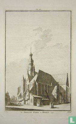 De Groote Kerk te Hoorn. 1726.