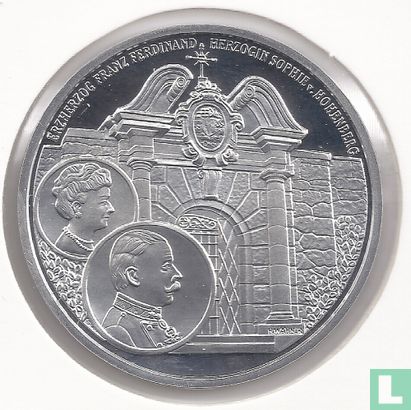 Austria 10 euro 2004 (PROOF) "Schloss Artstetten" - Image 2