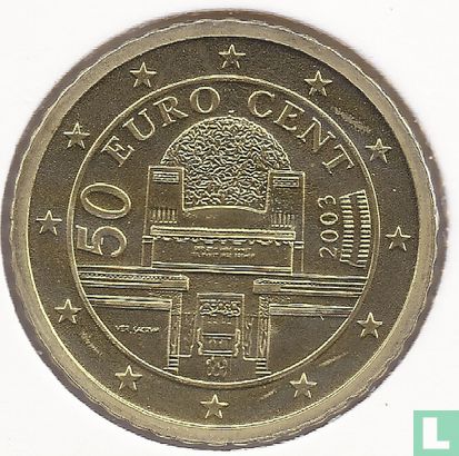 Autriche 50 cent 2003 - Image 1