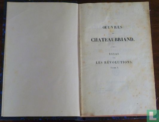 Oeuvres de Chateaubriand - Afbeelding 1